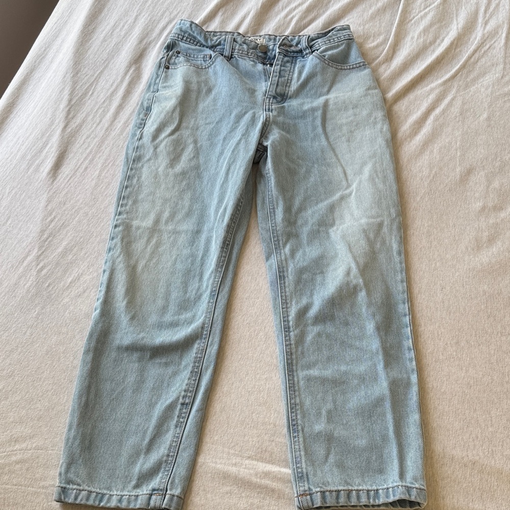 Roxy Light Blue Straight Denim